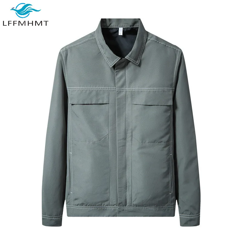 Men Autumn Winter New Fashion Japan Style Casual Jackets Male Lapel Long Sleeve Solid Color Worker Coats Trendy Wild Outer Coats
Men Autumn Winter New Fashion Japan Style Casual Jackets Male Lapel Long Sleeve Solid Color Worker Coats Trendy Wild Outer Coats