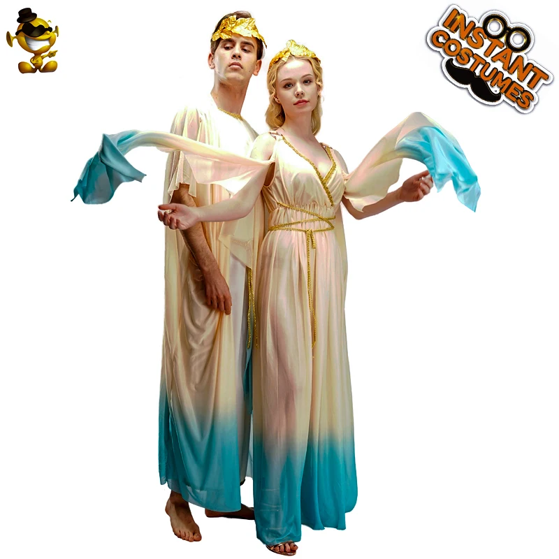 Halloween Women Roman Greek Goddess Dress Costumes Role Play Men Roman Noble Cosplay Costume
Halloween Women Roman Greek Goddess Dress Costumes Role Play Men Roman Noble Cosplay Costume