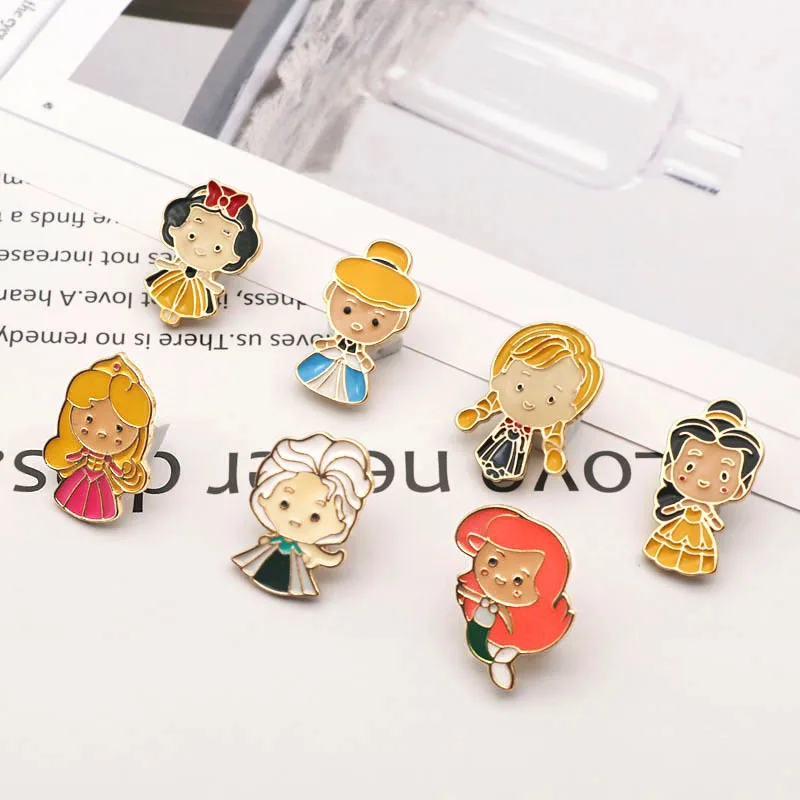 Disney Princess Brooch Pin Adornment Mermaid Enamel Dripping Metal Badge Cartoon Cute Mermaid
Disney Princess Brooch Pin Adornment Mermaid Enamel Dripping Metal Badge Cartoon Cute Mermaid