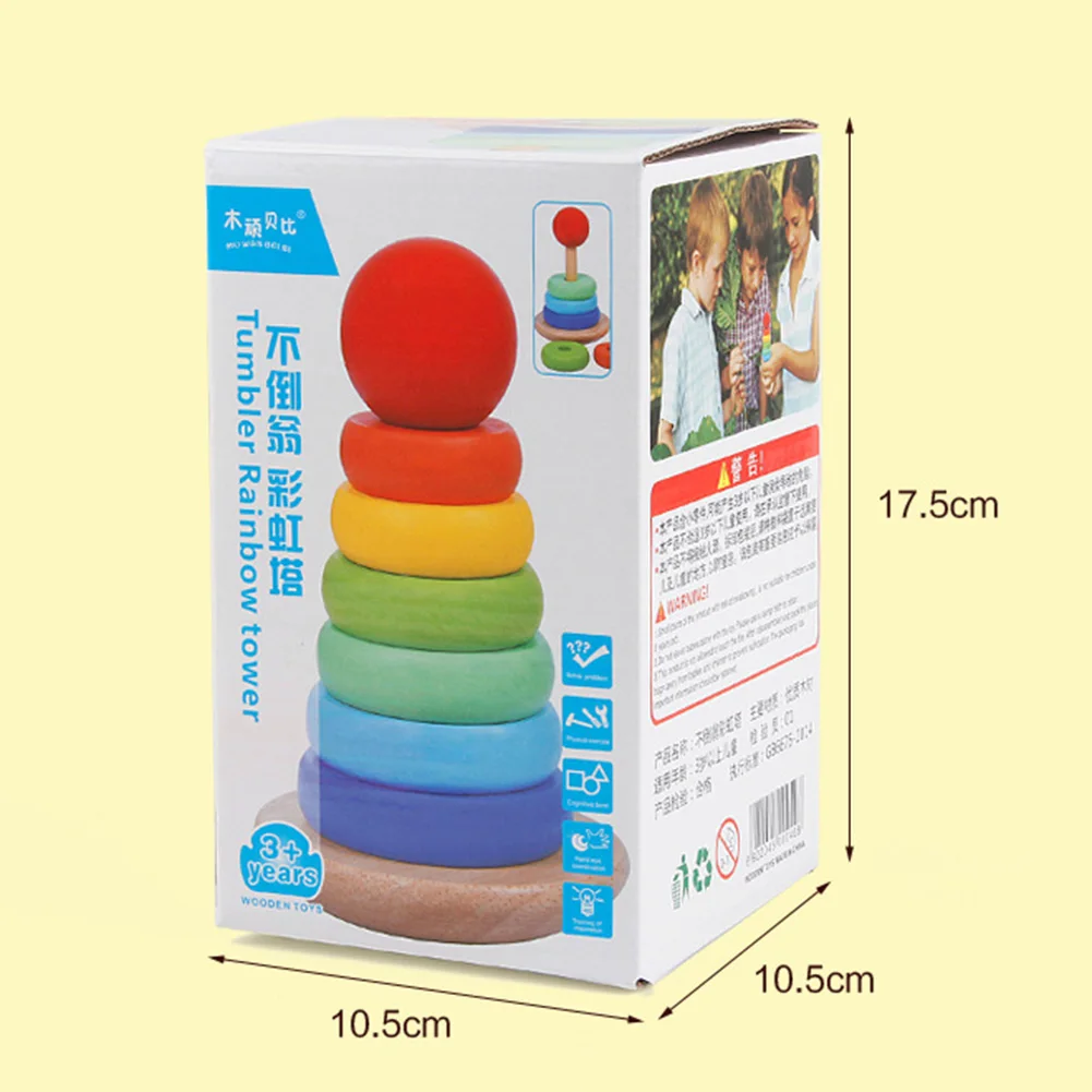 Baby Building Blocks Toy Colorful Rainbow Tower Circle Jenga Color Wooden Building Blocks Folding Tower Tumbler Toy
Baby Building Blocks Toy Colorful Rainbow Tower Circle Jenga Color Wooden Building Blocks Folding Tower Tumbler Toy