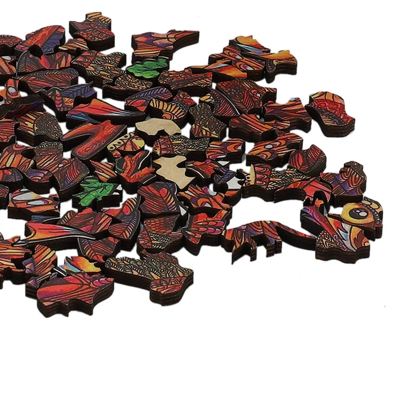 3D Owl Wooden Animal Jigsaw Puzzle Shape Fun Colorful DIY Toy Puzzle Gift Interactive Game Educational Toy Gift
3D Owl Wooden Animal Jigsaw Puzzle Shape Fun Colorful DIY Toy Puzzle Gift Interactive Game Educational Toy Gift