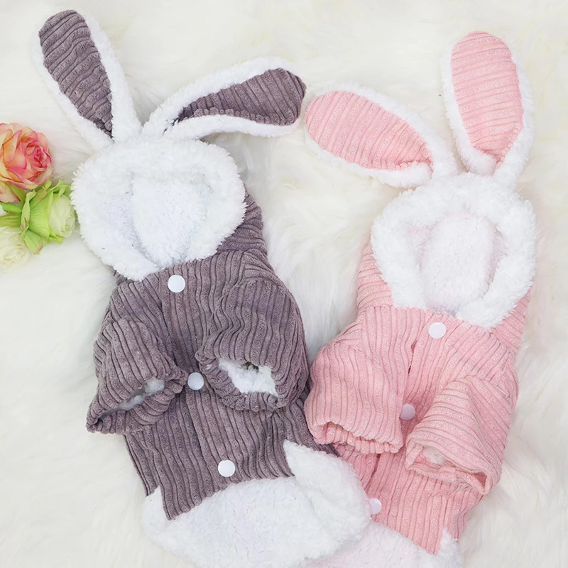 Cute Rabbit Design Dog Hoodie Winter Pet Dog Clothes For Dogs Coat Jacket Cotton Ropa Perro French Bulldog Pug Pets Clothing
Cute Rabbit Design Dog Hoodie Winter Pet Dog Clothes For Dogs Coat Jacket Cotton Ropa Perro French Bulldog Pug Pets Clothing