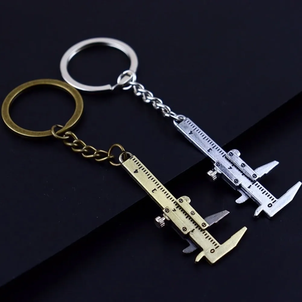 Car Keychain Portable Metal Key Ring Mini Vernier Caliper 0-40mm Measuring Tool Keychain Metal Pendant Creative Keychain
Car Keychain Portable Metal Key Ring Mini Vernier Caliper 0-40mm Measuring Tool Keychain Metal Pendant Creative Keychain