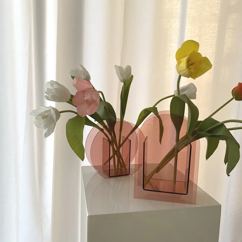 Ins Geometric Display Acrylic Vase Home Art Design Homestay Soft Decoration Model Room Matching Office Living Room Decor
Ins Geometric Display Acrylic Vase Home Art Design Homestay Soft Decoration Model Room Matching Office Living Room Decor