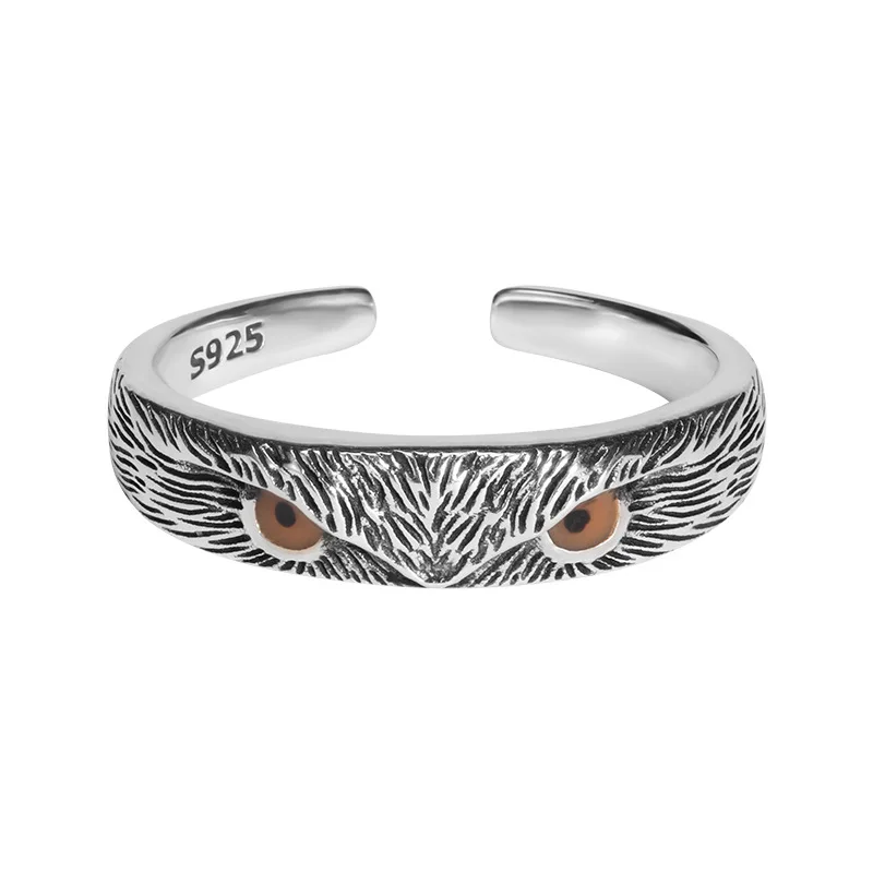 Small Owl Ring S925 Sterling Silver Vintage Punk Make Old Fine Jewelry for Men Women Party Bird Drop Shipping
Small Owl Ring S925 Sterling Silver Vintage Punk Make Old Fine Jewelry for Men Women Party Bird Drop Shipping