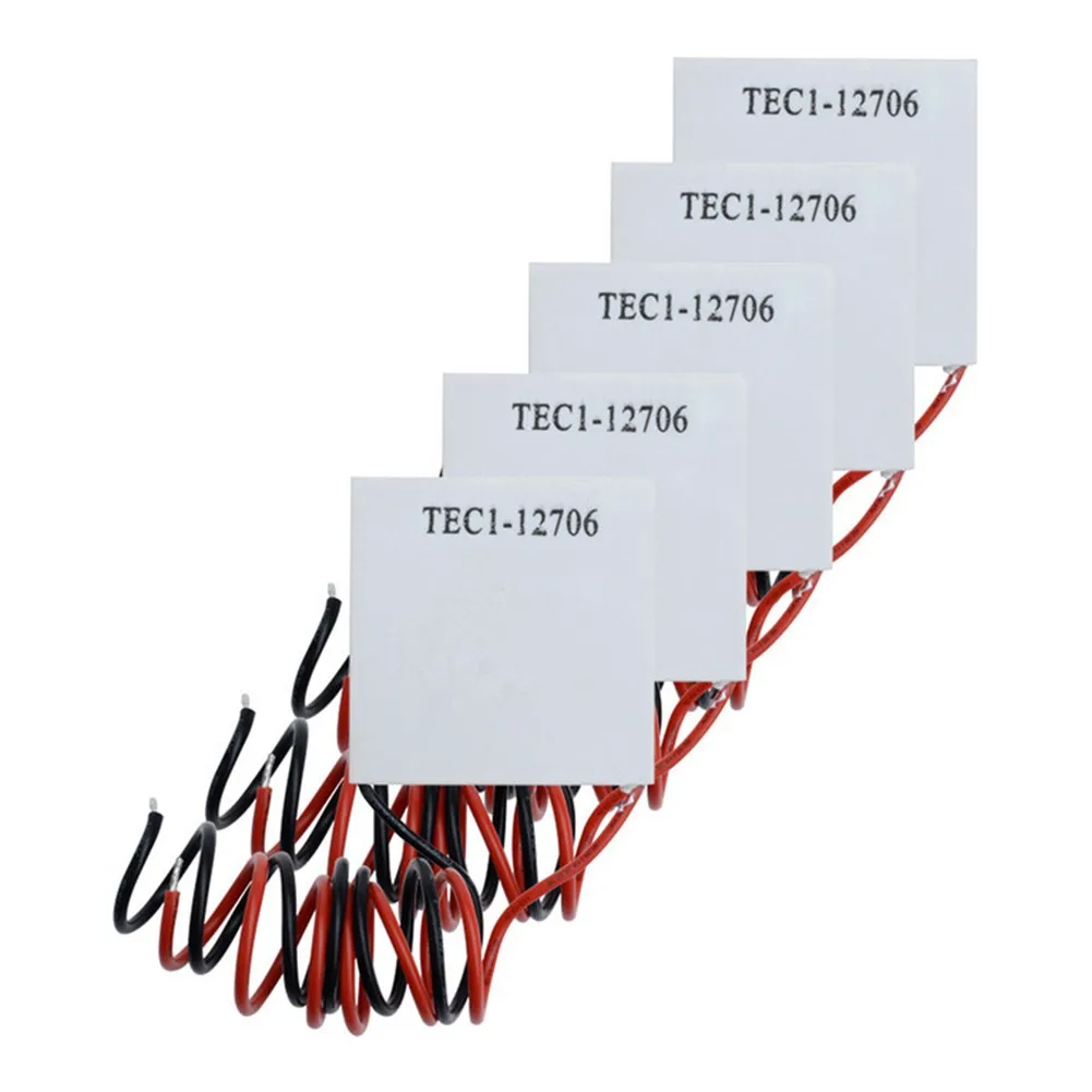 5 Pcs TEC112706 Heatsink Plate Module TEC1-12706 Thermoelectric Cooler Peltier 12V Spare Tools For Cooler
5 Pcs TEC112706 Heatsink Plate Module TEC1-12706 Thermoelectric Cooler Peltier 12V Spare Tools For Cooler