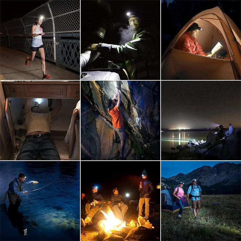 8000LM LED Headlamp Body Motion Sensor COB LED Headlight Flashlight USB Rechargeable Head Light Work Lamp Camping Fishing Torch
8000LM LED Headlamp Body Motion Sensor COB LED Headlight Flashlight USB Rechargeable Head Light Work Lamp Camping Fishing Torch