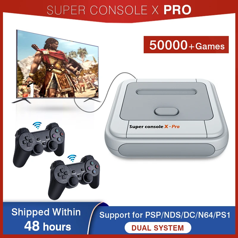 Portable Game Consoles for PS1/PSP Support Wireless ControllersBuilt-in 50000+ Games Mini 4K TV HDMI-compatible Video Console 
Portable Game Consoles for PS1/PSP Support Wireless ControllersBuilt-in 50000+ Games Mini 4K TV HDMI-compatible Video Console