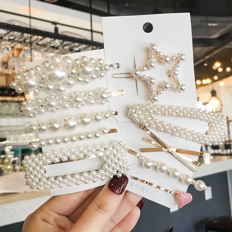 1 Set Woman Fashion Pear Hairpins Sets Elegant Geometric Hair Clips Girls Hairgrip Women Hair Accessories Ornaments Accessories
1 Set Woman Fashion Pear Hairpins Sets Elegant Geometric Hair Clips Girls Hairgrip Women Hair Accessories Ornaments Accessories