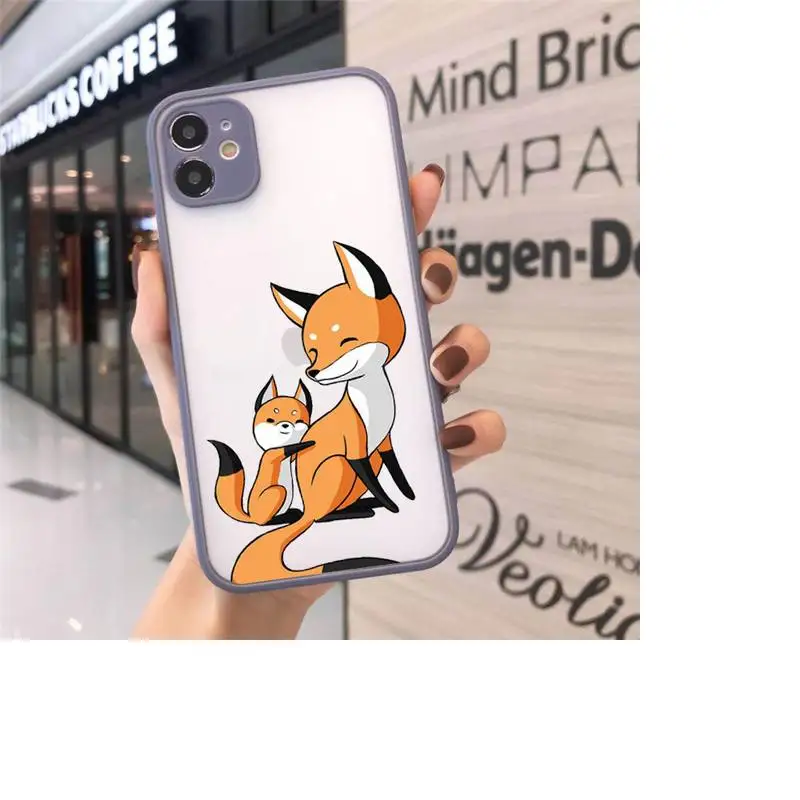 cartoon fox Phone Cases Matte Transparent for iPhone 7 8 11 12 s mini pro X XS XR MAX Plus cover funda 
cartoon fox Phone Cases Matte Transparent for iPhone 7 8 11 12 s mini pro X XS XR MAX Plus cover funda