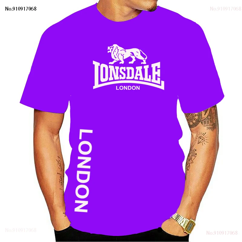 Tee Tops Summer 100% Cotton Funny T Shirts Short Sleeves T-Shirt Men Fashion Brand LONSDALE Print Women's and Men's T-shirt
Tee Tops Summer 100% Cotton Funny T Shirts Short Sleeves T-Shirt Men Fashion Brand LONSDALE Print Women's and Men's T-shirt