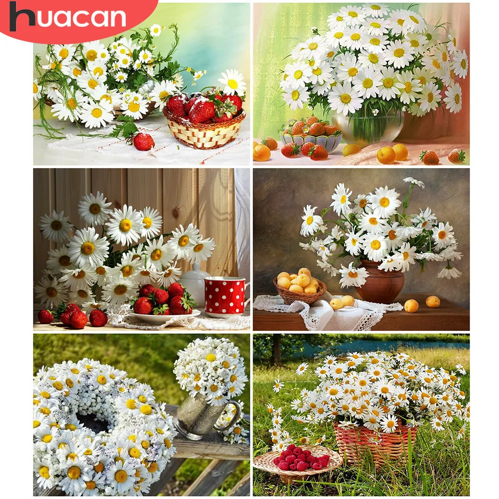 HUACAN 5D DIY Diamond Painting Flower Full Square Diamond Embroidery Rhinestone Of Picture Cross Stitch Home Decor
HUACAN 5D DIY Diamond Painting Flower Full Square Diamond Embroidery Rhinestone Of Picture Cross Stitch Home Decor