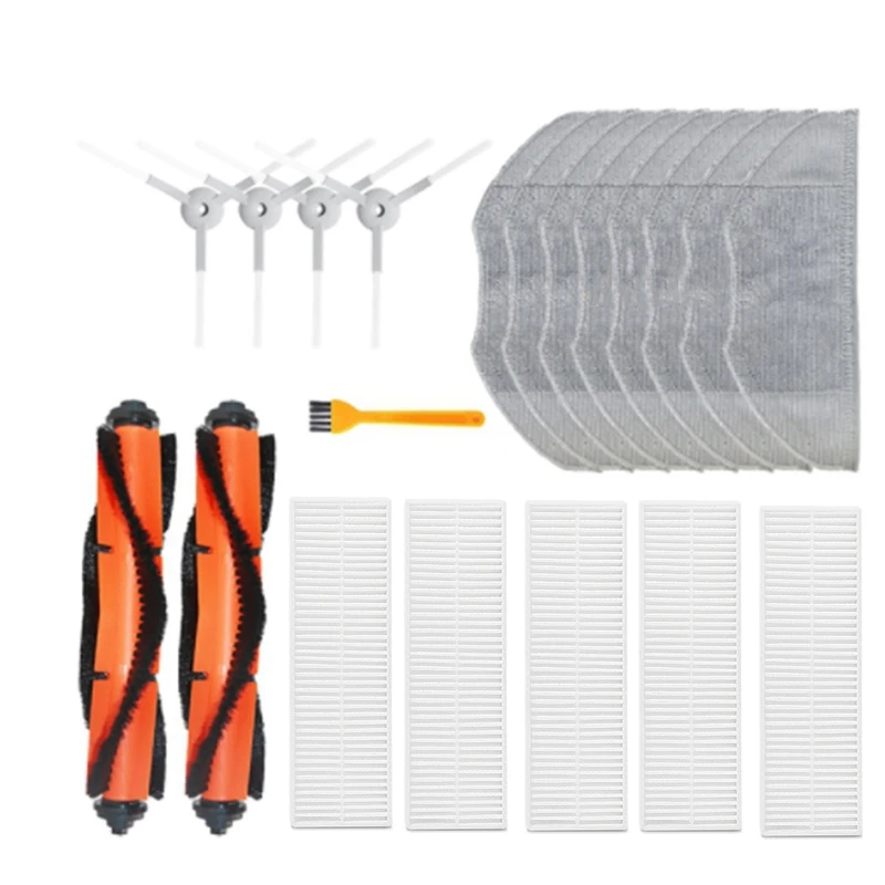 HOT-Main Brush Side Brush Hepa Filter Mop Cloth Parts For Xiaomi Mijia G1 MJSTG1 Mi Robot Vacuum-Mop Essential Accessories 
HOT-Main Brush Side Brush Hepa Filter Mop Cloth Parts For Xiaomi Mijia G1 MJSTG1 Mi Robot Vacuum-Mop Essential Accessories