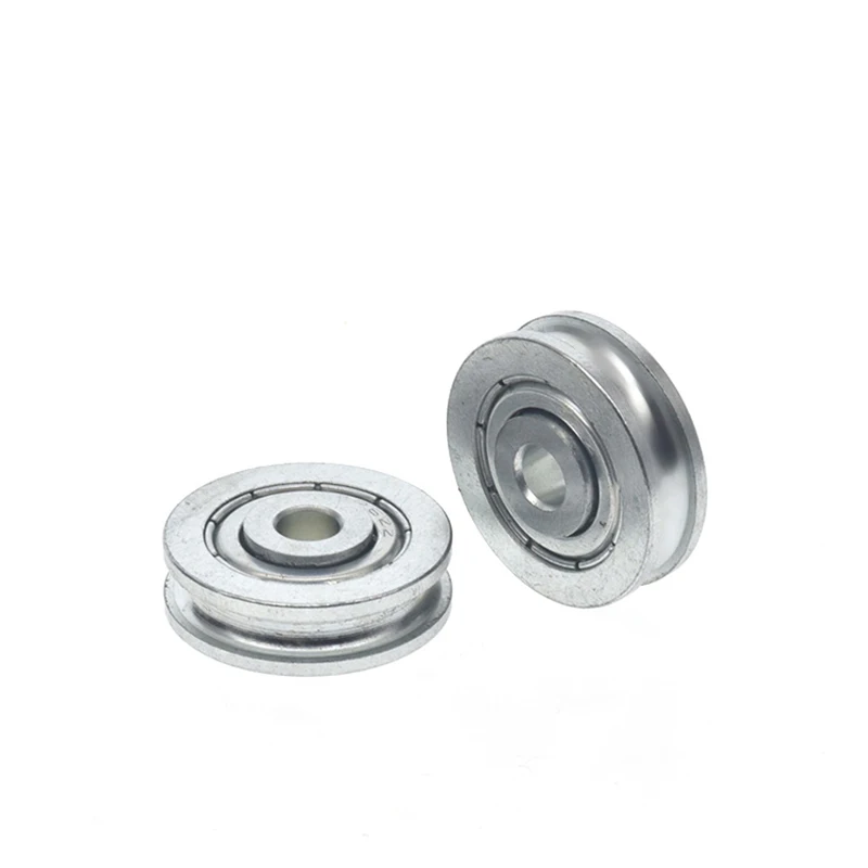 U Type Groove Pulley Metal Guide Pulley Rolling Bearing U Groove Roller Wheel 5x23x6.5 mm, Bearing 167kg, for Driving Mechanical
U Type Groove Pulley Metal Guide Pulley Rolling Bearing U Groove Roller Wheel 5x23x6.5 mm, Bearing 167kg, for Driving Mechanical