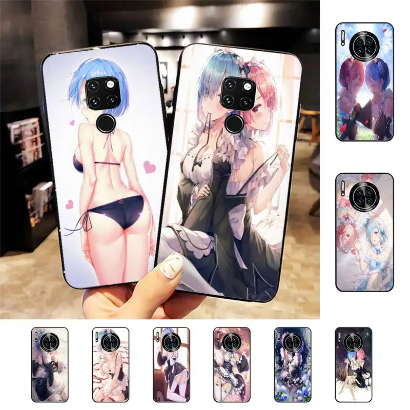 Re ZERO Ram Rem Phone Case For Huawei Nova 3I 3E mate 20lite 20Pro 10lite Luxury funda case
Re ZERO Ram Rem Phone Case For Huawei Nova 3I 3E mate 20lite 20Pro 10lite Luxury funda case