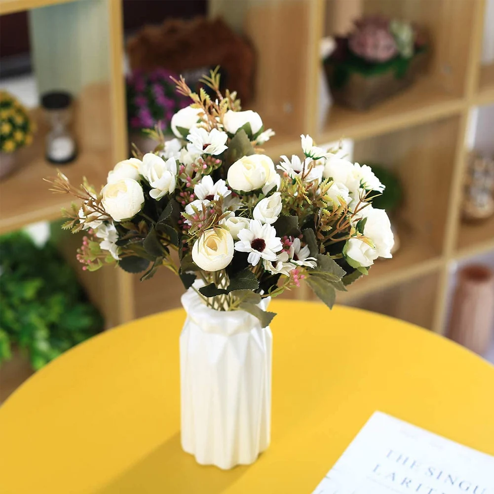 Flower Vase Ornament Speacial Nordic Style Imitation Ceramic Flower Pot Chic Origami Plastic Vase Bottle Office Home Decoration
Flower Vase Ornament Speacial Nordic Style Imitation Ceramic Flower Pot Chic Origami Plastic Vase Bottle Office Home Decoration