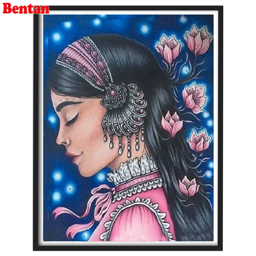 Woman flower 5D Diamond Painting Full Square/Round Diamond embroidery Diamond mosaic Cross stitch paint with diamond mazayka
Woman flower 5D Diamond Painting Full Square/Round Diamond embroidery Diamond mosaic Cross stitch paint with diamond mazayka