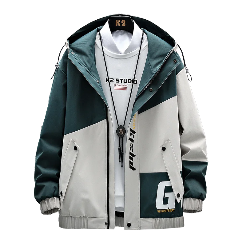 Fashion Men Streetwear Bomber Jacket 2020 New Men Patchwork Windbreaker Harajuku Vintage Hooded Jackets Coats Casual Zipper Coat
Fashion Men Streetwear Bomber Jacket 2020 New Men Patchwork Windbreaker Harajuku Vintage Hooded Jackets Coats Casual Zipper Coat