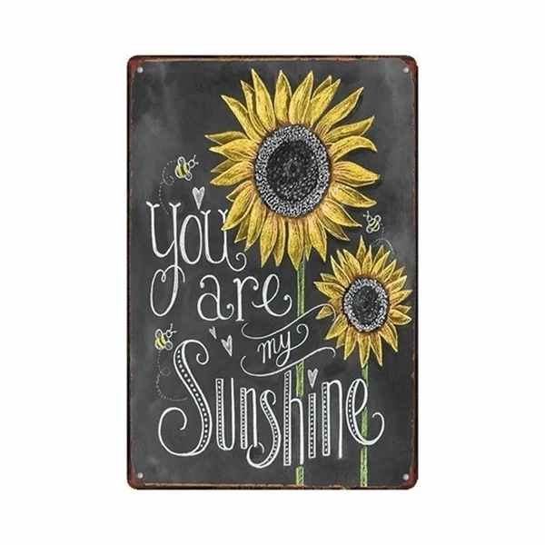 Fashion Print Metal Tin Sign You Are My Sunshine Decor Bar Pub Home Vintage Retro Poster
Fashion Print Metal Tin Sign You Are My Sunshine Decor Bar Pub Home Vintage Retro Poster