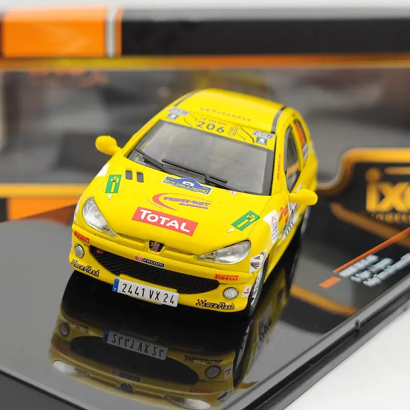 1:43 IXO для P ~ 206 XS #66 S.Ogier J.I Rallye Terre de Provence 2006 RAM698 литые под давлением модели