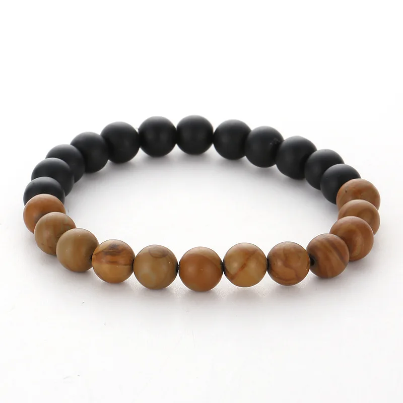 Fashion Two Tone Chakra Bracelet Men Women Healing Reiki Prayer Elastic Charm Beads Bracelets Pulseras Mujer Moda 2018 Jewelry
Fashion Two Tone Chakra Bracelet Men Women Healing Reiki Prayer Elastic Charm Beads Bracelets Pulseras Mujer Moda 2018 Jewelry