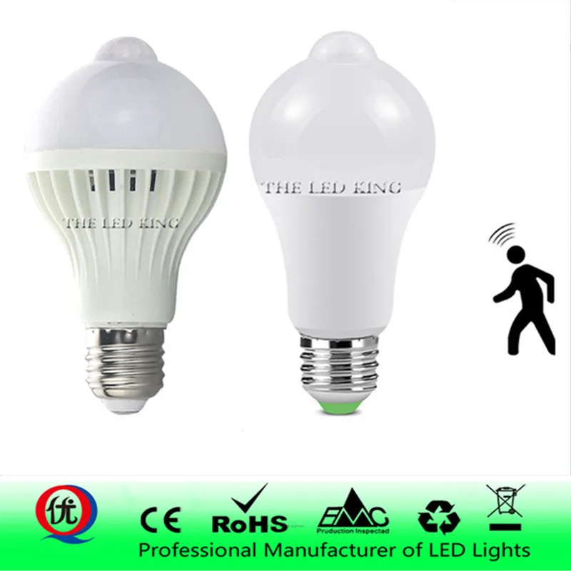 LED PIR Motion Sensor Lamp E27 220V 7W 9W 12W 15W Automatic ON/OFF LED Bulb Light Sensitive Human Body Movement Detector Lights
LED PIR Motion Sensor Lamp E27 220V 7W 9W 12W 15W Automatic ON/OFF LED Bulb Light Sensitive Human Body Movement Detector Lights