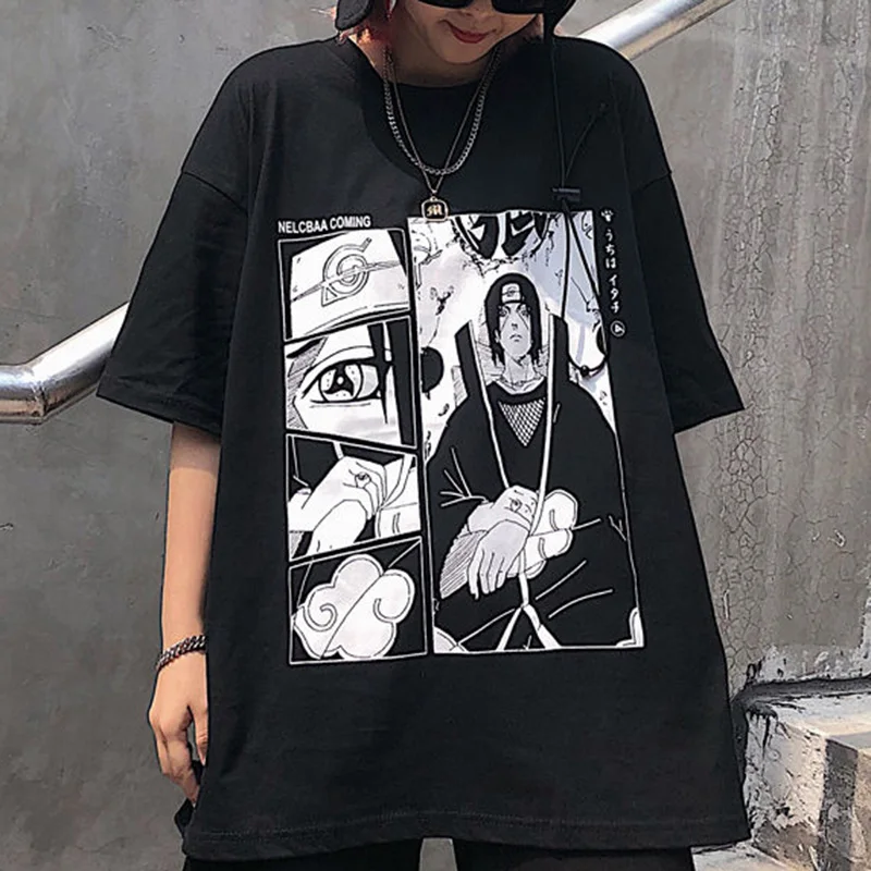 Japanese Anime T Shirt Men Itachi Funny Cartoon T-shirt Unisex Cool Akatsu Fashion Streetwear Tshirt Couple Hip Hop Top Tee Male
Japanese Anime T Shirt Men Itachi Funny Cartoon T-shirt Unisex Cool Akatsu Fashion Streetwear Tshirt Couple Hip Hop Top Tee Male