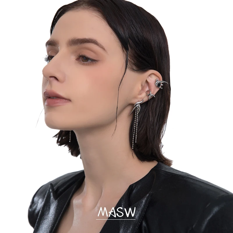 MASW New Fashion Ear Cuff Geometric High Quality Brass Metal Small Earcuffs Clip Earrings No Piercing For Women Jewelry Gifts
MASW New Fashion Ear Cuff Geometric High Quality Brass Metal Small Earcuffs Clip Earrings No Piercing For Women Jewelry Gifts