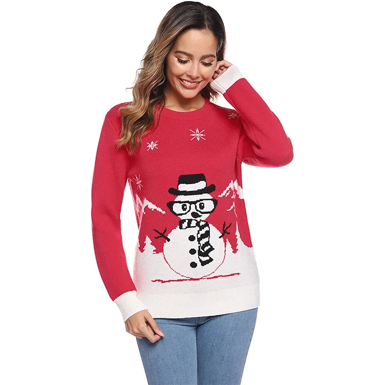 Christmas Snowman Sweater 2021 New Christmas Jacquard Sweater Christmas Sweater Sweater Vest Woman Sweaters
Christmas Snowman Sweater 2021 New Christmas Jacquard Sweater Christmas Sweater Sweater Vest Woman Sweaters