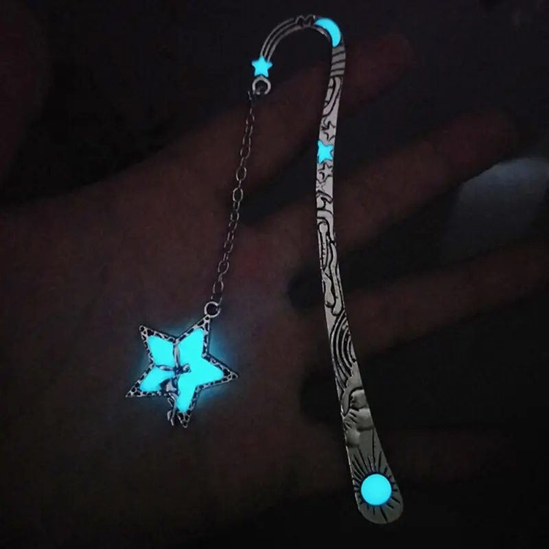Book Markers Star Flying Man Whale Tail Bookmark Luminous Glow In The Dark Metal Book Marker Gifts Bookmarks For Books
Book Markers Star Flying Man Whale Tail Bookmark Luminous Glow In The Dark Metal Book Marker Gifts Bookmarks For Books