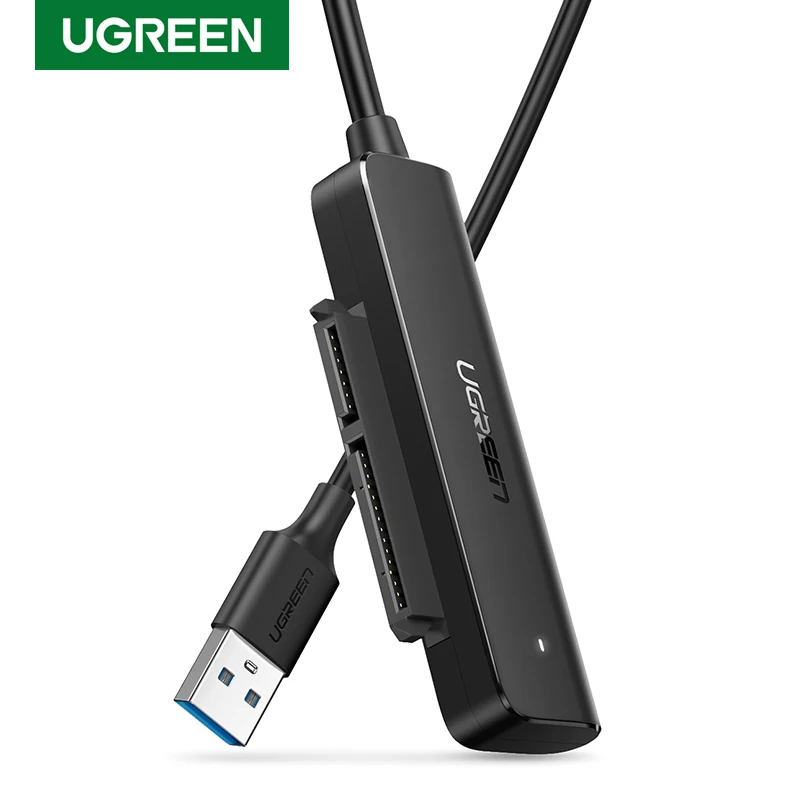 Ugreen USB 3.0 SATA Cable USB to SATA Adapter Converter for 2.5 Inch External Hard Drive HDD SSD Disk Adapter 5Gbps SATA Cable
Ugreen USB 3.0 SATA Cable USB to SATA Adapter Converter for 2.5 Inch External Hard Drive HDD SSD Disk Adapter 5Gbps SATA Cable