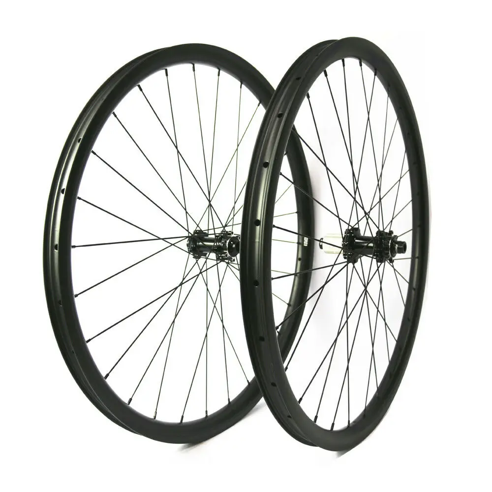 29er Carbon MTB Wheels 33mm Width Powerway M42 Straight Pull Hub UD Matt 28Hole mountain bike wheel
29er Carbon MTB Wheels 33mm Width Powerway M42 Straight Pull Hub UD Matt 28Hole mountain bike wheel