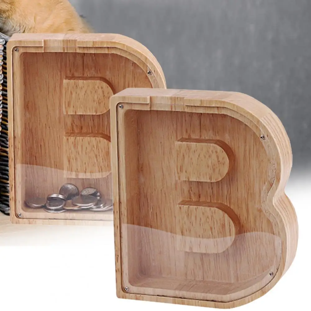 80% Dropshipping!!Letter-Shaped Piggy Bank Personalized Transparent Window Burly Wood Meaningful Letters Coin Bank Kid Toys
80% Dropshipping!!Letter-Shaped Piggy Bank Personalized Transparent Window Burly Wood Meaningful Letters Coin Bank Kid Toys