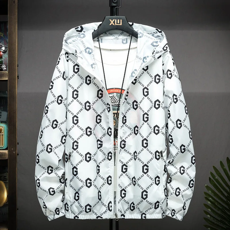 Summer New Jacket Men Large Size Jumper Pullowers Ultra Thin Breathable Sun Outwer Clothes Teenagers Loose Coat
Summer New Jacket Men Large Size Jumper Pullowers Ultra Thin Breathable Sun Outwer Clothes Teenagers Loose Coat