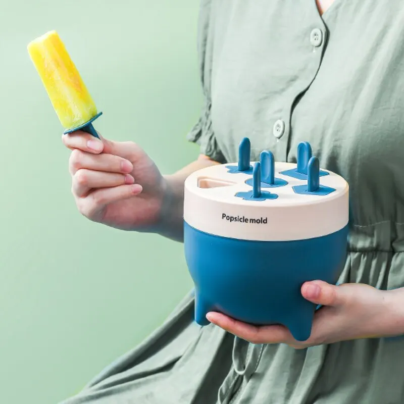 New Popsicle Ice Cream Mold DIY Home Popsicle Mold Silicone 6-hole Ice Lolly Mold Children Dessert Ice Cream Mold Kitchen Tools
New Popsicle Ice Cream Mold DIY Home Popsicle Mold Silicone 6-hole Ice Lolly Mold Children Dessert Ice Cream Mold Kitchen Tools