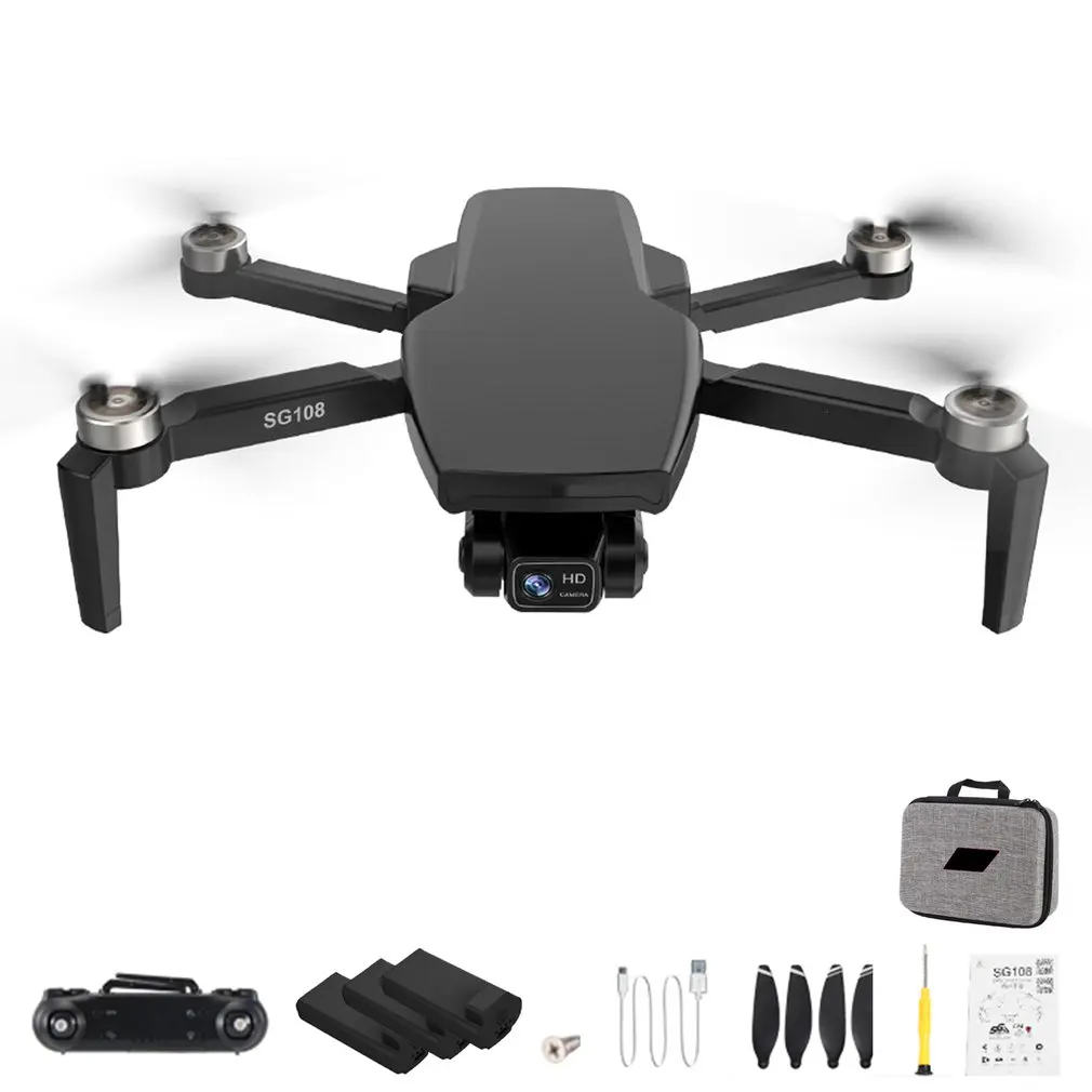 SG108 PRO 2021 Newest 4K Drone 2-Axis Gimbal Professional Camera 5G WIFI FPV Dron Brushless 25mins Distance 1km RC Quadcopter 
SG108 PRO 2021 Newest 4K Drone 2-Axis Gimbal Professional Camera 5G WIFI FPV Dron Brushless 25mins Distance 1km RC Quadcopter