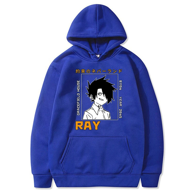 Men Pullover Hoodies The Promised Neverland Graphics Cool Ray Manga Fans Soft and Fashion Streetshirt Plus Size
Men Pullover Hoodies The Promised Neverland Graphics Cool Ray Manga Fans Soft and Fashion Streetshirt Plus Size