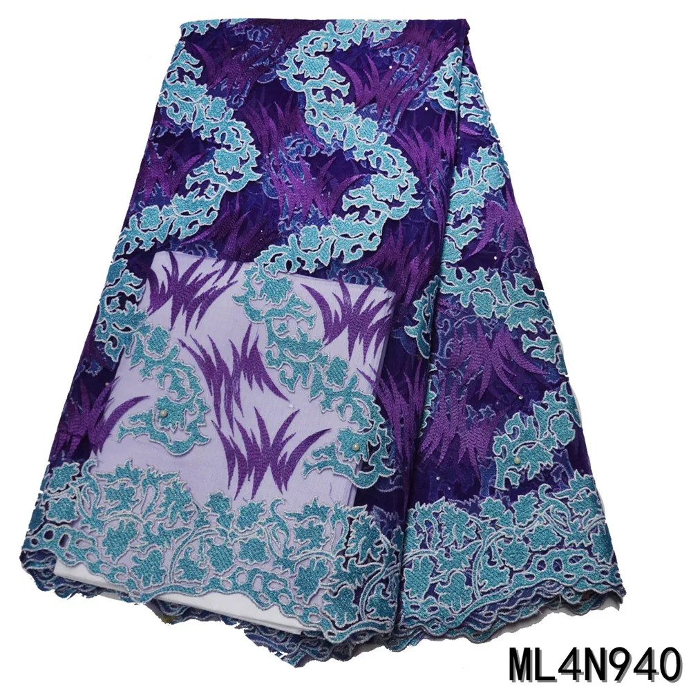 BEAUTIFICAL lace embroidery nigerian french tulle mesh lace fabric polyester net tissu lace 5 yards ML4N940
BEAUTIFICAL lace embroidery nigerian french tulle mesh lace fabric polyester net tissu lace 5 yards ML4N940