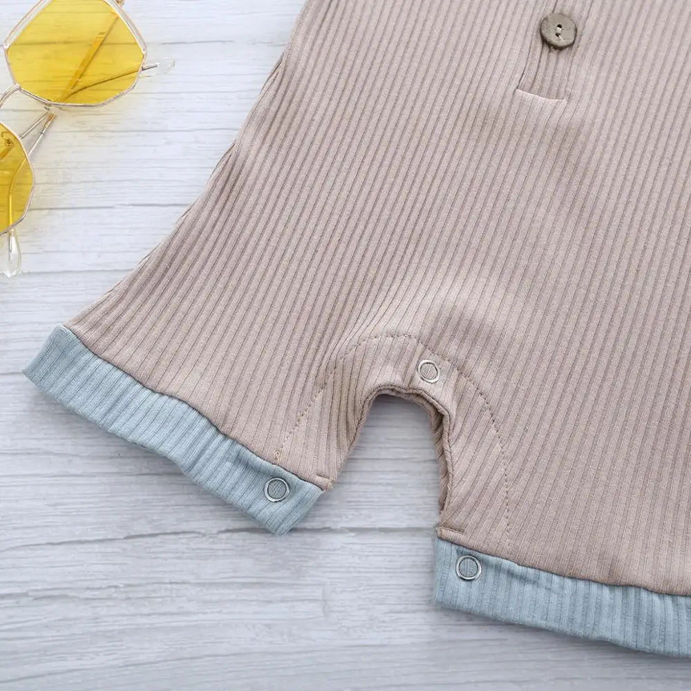 Summer Infants Children Romper 2020 New Button Cotton Short-sleeved Jumpsuit Baby Clothes Cotton Newborn Overalls ropa de bebe
Summer Infants Children Romper 2020 New Button Cotton Short-sleeved Jumpsuit Baby Clothes Cotton Newborn Overalls ropa de bebe