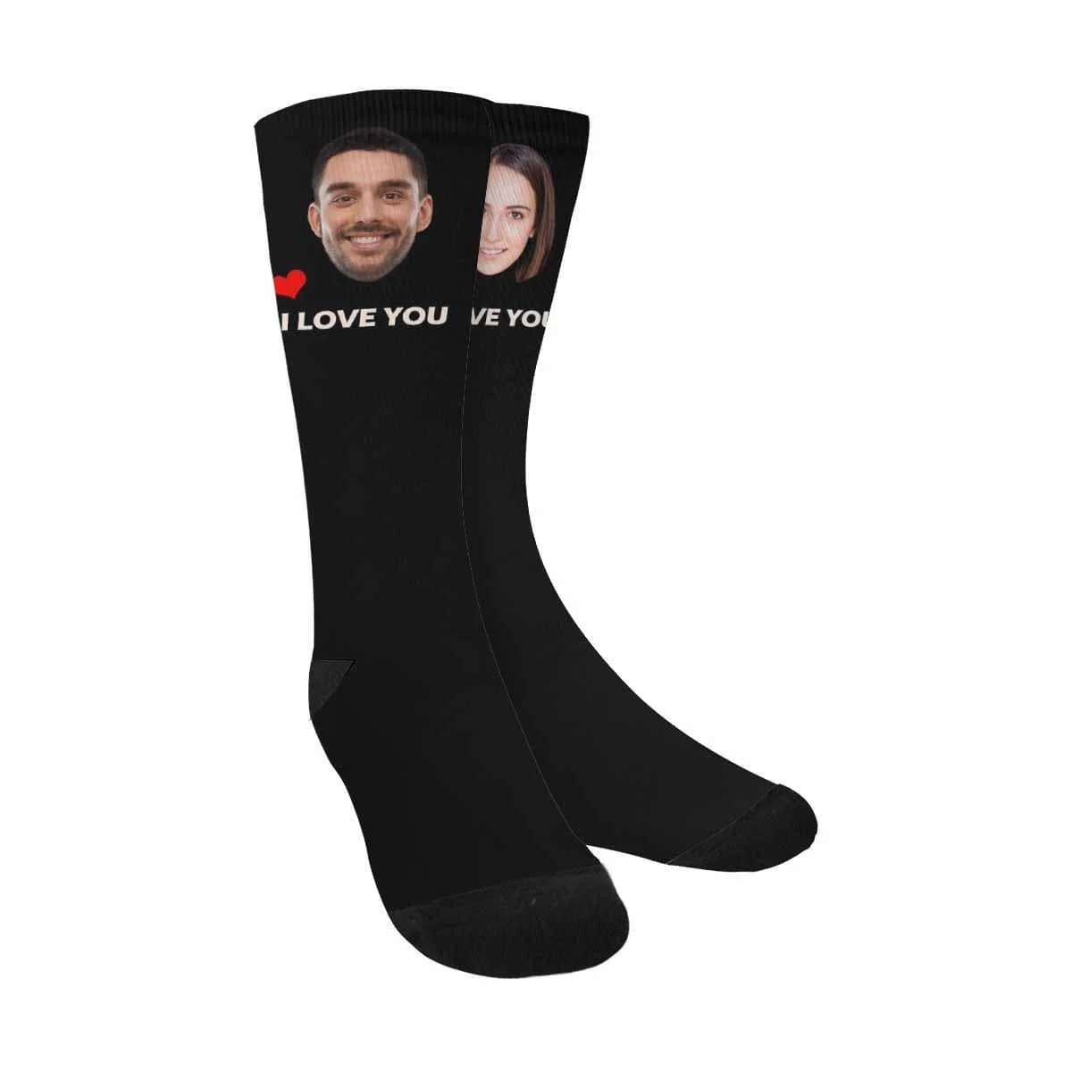 Custom Face Heart Sublimated Crew Socks
Custom Face Heart Sublimated Crew Socks