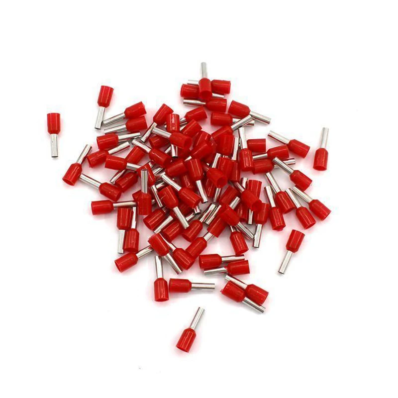1000pcs/Pack E0508 E7508 E1008 E1508 E2508 Insulated Ferrules Terminal Block Cord End Wire Connector Electrical Crimp Terminator
1000pcs/Pack E0508 E7508 E1008 E1508 E2508 Insulated Ferrules Terminal Block Cord End Wire Connector Electrical Crimp Terminator
