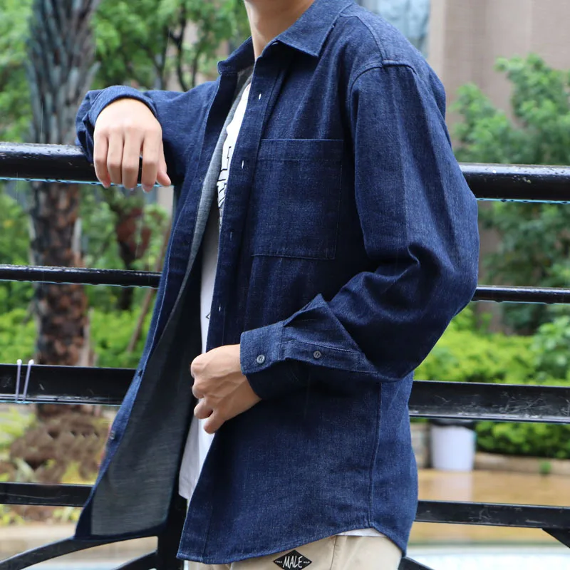 Men's Shirt Men's Autumn New 2020 Cotton Japanese Denim Men's Shirt Cotton Loose Casual Shirt Men
Men's Shirt Men's Autumn New 2020 Cotton Japanese Denim Men's Shirt Cotton Loose Casual Shirt Men