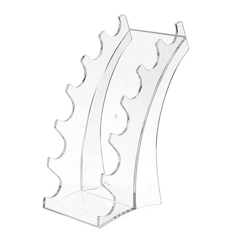 Acrylic Pen Holder Display Stand 6-Slots Stands Display Pencil Eyebrow Pen Makeup Brush Desk Organizer for Home Office 
Acrylic Pen Holder Display Stand 6-Slots Stands Display Pencil Eyebrow Pen Makeup Brush Desk Organizer for Home Office