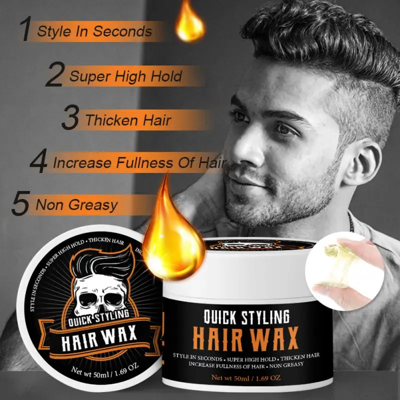 PURC 50ml Hair Styling Wax Men Hair Styling Mud Strong Hold Non Greasy Fashion Styling Daily Use Clay High Strong Hold Low Shine
PURC 50ml Hair Styling Wax Men Hair Styling Mud Strong Hold Non Greasy Fashion Styling Daily Use Clay High Strong Hold Low Shine