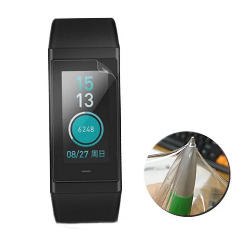2 шт. мягкая прозрачная защитная пленка из ТПУ Для Xiaomi Huami Amazfit Cor Midong Smart band