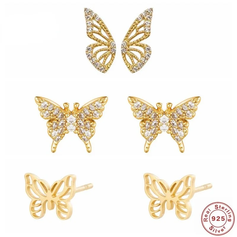 2021 Real Sterling Silver Small Cute Stud Earrings For Women Gold Color Piercing Earring Jewelry Pendientes Plata
2021 Real Sterling Silver Small Cute Stud Earrings For Women Gold Color Piercing Earring Jewelry Pendientes Plata