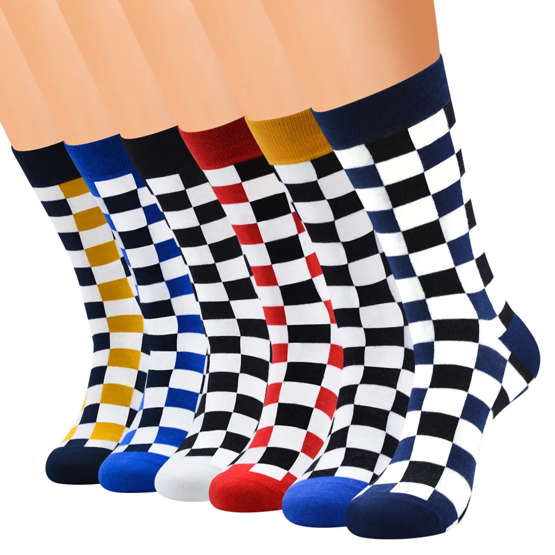 Unisex Combed Cotton Moden Fashion Simple Casual Middle Tube Plaid Pattern Socks For Men And Women
Unisex Combed Cotton Moden Fashion Simple Casual Middle Tube Plaid Pattern Socks For Men And Women