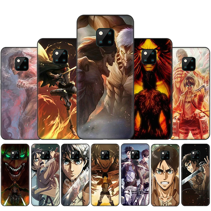 Силиконовый чехол для Huawei Y5 Y6 Y7 Y9 Prime Y6P Y7A Y9A Mate 10 20 30 Lite Pro задняя крышка Эрена