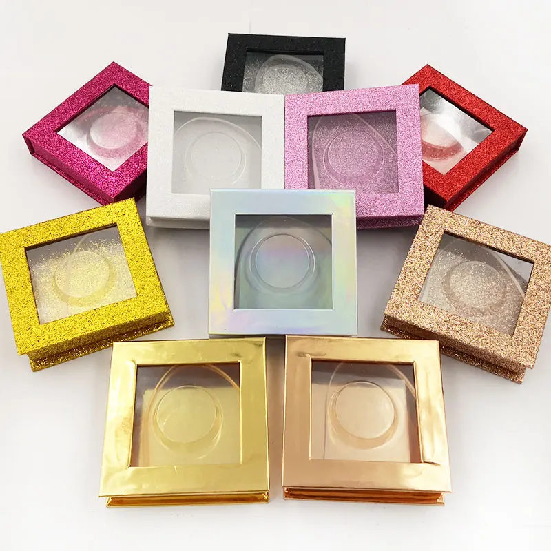 bulk 100/pack wholesale false eyelash packaging box lash boxes packaging custom logo faux mink lash fake strip square case empty 
bulk 100/pack wholesale false eyelash packaging box lash boxes packaging custom logo faux mink lash fake strip square case empty