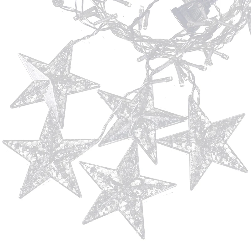 LED Star Lights Flashing Lights String Lights Holiday Scenery Room Bedroom Curtain Lights Decoration Star Lights EU Plug
LED Star Lights Flashing Lights String Lights Holiday Scenery Room Bedroom Curtain Lights Decoration Star Lights EU Plug